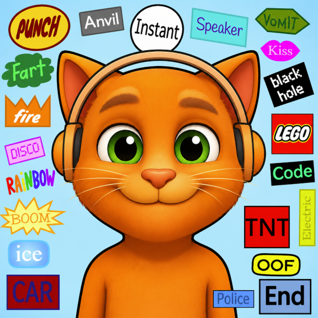 My Talking Tom Cat But With Oren